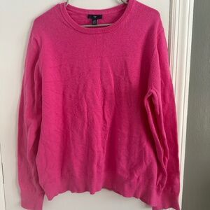 GAP Pink crew neck sweater size XXL (165)